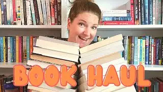 Library Book Sale Book Haul