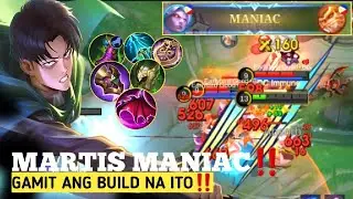 MARTIS IS MANIAC WITH THIS BUILD AND EMBLEM (Martis is very strong now)