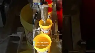 Semi-Auto 50L Bucket Filling Machine | Paint/Chemical Packaging | GLZON