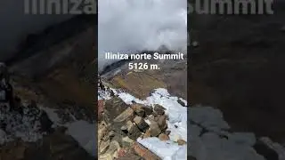 Iliniza Norte Summit 5126 m. Climbing Volcanoes in Ecuador. Trekking and Mountaineer in Cotopaxi