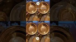 Copper Plates of Kashmir: The Perfect Blend of Art & Utility#coppercookware #viralshorts