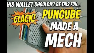 The Puncube Mech Wallet: Because Normal Wallets Are Boring