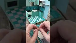 DIY Miniature Faucet for Roombox Kitchen | Quick Tutorial #diy #art #handmade