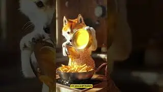 dog cooking #dogcooking #cookingdog #funnydog #dogchef #shortanimation #animalcooking #cartoondog