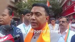 Goan Reporter: Goa BJP President Damu, CM Dr Pramod comments on BJP President Nitin Nabin Goa visit