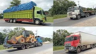 Truk Muatan Buldoser, Truk Trailer, Truk Tronton, Truk Pertamina, Truk Box, Truk Pasir, Dumptruck 
