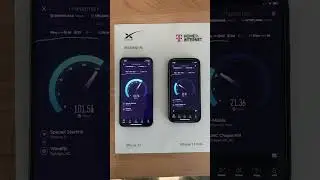 Starlink vs T-Mobile home speed test