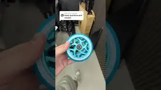 Crazy Black and Blue Stunt Scooter