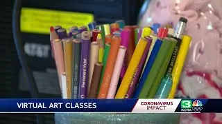 West Sacramento artist offers free virtual art classes amid stay-at-home order