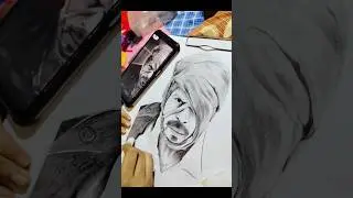 Shahrukh Khan jawan movie look💥 #trending #jawan #sketch #viral #shahrukh#jawantrailer #pencilsketch