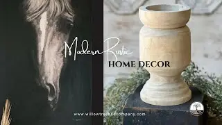 Warm & Inviting Modern Rustic Decor | Shelves, Lanterns, Dough Bowls & More | Vintage Style Home
