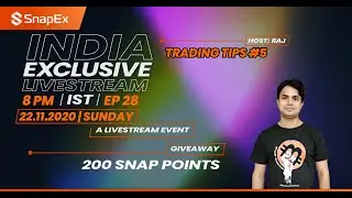 Trading Tips with RAJ #5 #IndiaExclusive