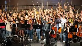 Penn Harris Madison School Corporation:  8th Grade MS Orchestra and Penn HS Choirs and Orchestra.