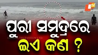 Lifeguard Rescues Tourist Drowning in Deep Sea at Puri Beach