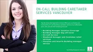 Vancouver Building Management | Building Manager | Building Caretaker