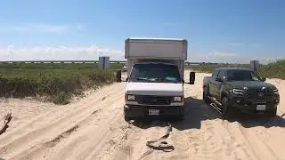 Stuck at the beach: I hope I make it out.