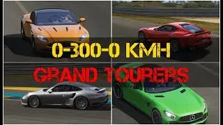Assetto Corsa | 0-300-0 kmh Grand Tourers | feat. DB11, AMG GTR