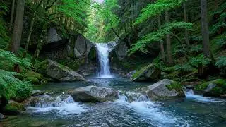 River Stream Sounds 🌊 Relaxing Water Ambience for Sleep and Stress Relief #1002
