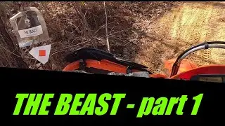 The Ridge Adventure Park - The Beast Single Track - part 1 (Springville, AL)