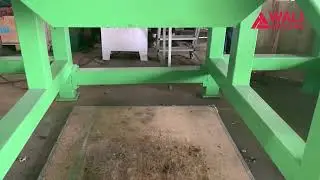Plastic Pallet Double Shaft Shredder#doubleshaftshredder #recyclingmachine #shredder #factory