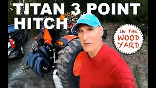 Titan 3 point draw bar attachment for the Kioti tractor - #423