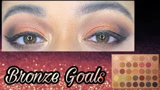 Bronze Makeup Tutorial | Morphe 35G Bronze Goals Palette