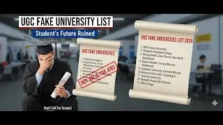 STOP! Don't Take Admission Here ❌ 22 Fake Universities Declared by UGC