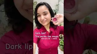 Ghee + Beetroot = Rosy Lips Naturally 💄 | 2-Ingredient Lip Remedy #shorts #trending