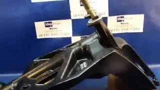 Testing Mercury Swivel Bracket Movement Prior to Shipping to Key Largo 2-19-15