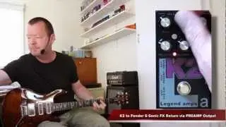 AMT Electronics : K2 Preamp and Effects Pedal