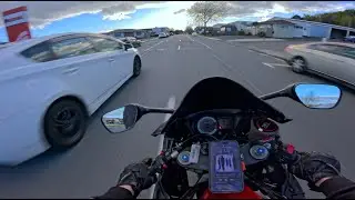 First Ride On My New GSXR 750 | SC Project Exhaust | 4K