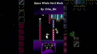 EXTREME PRECISION SHELL TECH KAIZO LEVEL (Space Whale Hard Mode) #challenge #mario #kaizo #gaming