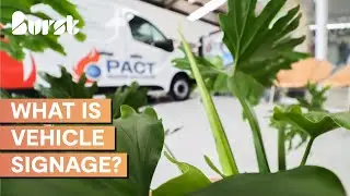 What is vehicle signage?
