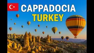 Cappadocia Turkey 🇹🇷 | Hot Air Balloons, Fairy Chimneys & Hidden Cities!