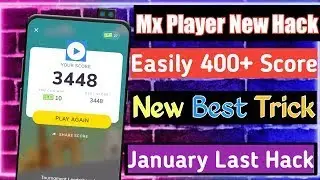 New Mx Player Hack Trick __ How MX player all unlimited 400+400 To Make 400 Score Trick __ New Hack