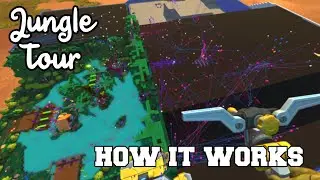 HOW IT WORKS | Jungle Tour Dark Ride | Scrap Mechanic [GER]