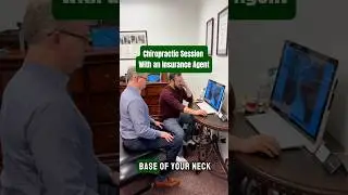 Chiropractic Care on an Insurance Agent #chiropractor #drkrock #drbradkrock #neckpain #dc #franklin