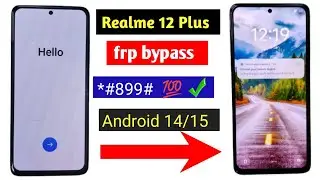 Realme 12+ 5G Frp Bypass Android 14 | 100% Working Method 2025 Without PC | Bypass Realme 12 Plus 