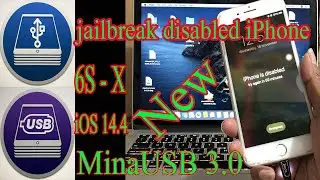FREE MinaUSB 3.0  || iPhone 6s-X Jailbreak With Checkra1n on MacOS iPhone Disable/ Passcode