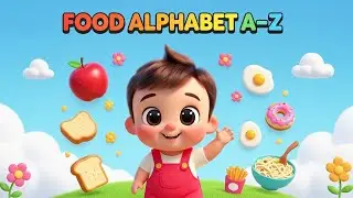 ABC Food Song for Kids 🍰🍞 |ABC Learning for Toddlers | Alphabet Phonics Songs | SKKidsSongs 