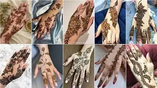 Simple Bail Back Hand Mehndi Design Collection/Easy Henna Art 2026/Mehandi ke Design/Mahadir Dijain