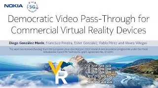IEEE VR Poster Session 2022 - Democratic Video Pass-Through for Commercial Virtual Reality Devices