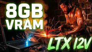 LTX 2 on 8GB? Image to Video ComfyUI Workflow