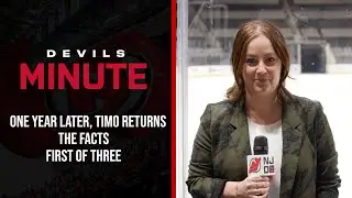 Timo Meier Back in San Jose | DEVILS MINUTE