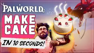 САМЫЙ БЫСТРЫЙ способ приготовить торты в Palworld! (Приготовить за 10 секунд)
