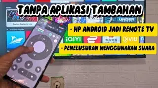 #androidtv #remotecontrol #tutorial.       Cara Penulusuran Suara Pada Tv Android