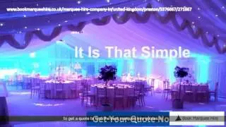 Marquee Hire Preston
