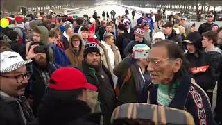 How the encounter between Nathan Phillips & Nick Sandmann ended