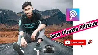Road Photo Editing Background