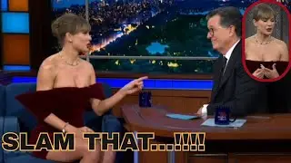 Taylor Swift slams critics who complain about her success on 'The Late Show with Stephen Colbert'
